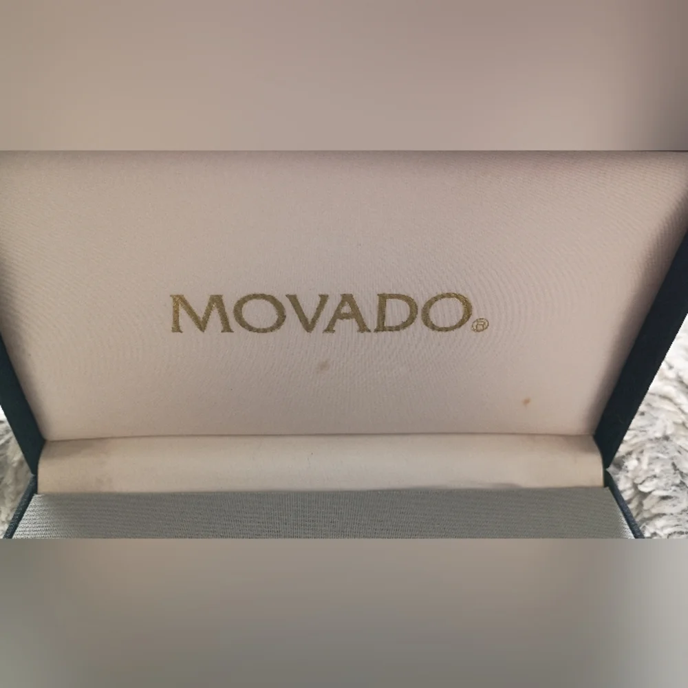 Movado Black and Gold Men's Pen Set... NEW